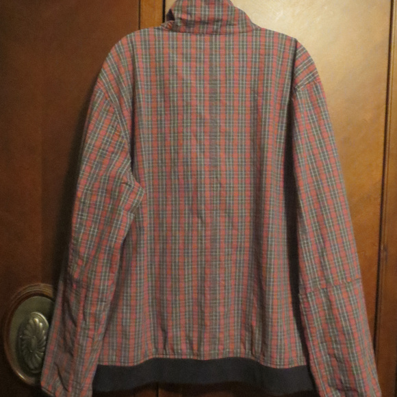 BUFFALO David Bitton Plaid Zip Up Moto Jacket - Picture 5 of 8